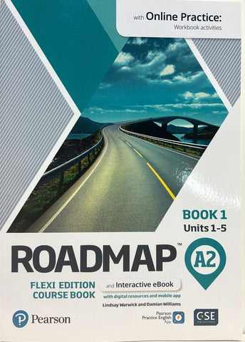 ROADMAP A2 FLEXI EDITION COURSE BOOK 1 WITH EBOOK AND ONLINE PRACTICE ACCESS