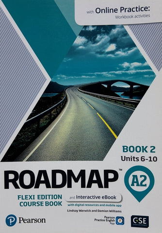 ROADMAP A2 FLEXI EDITION COURSE BOOK 2 WITH EBOOK AND ONLINE PRACTICE ACCESS