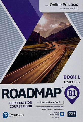 ROADMAP B1 FLEXI EDITION COURSE BOOK 1 WITH EBOOK AND ONLINE PRACTICE ACCESS