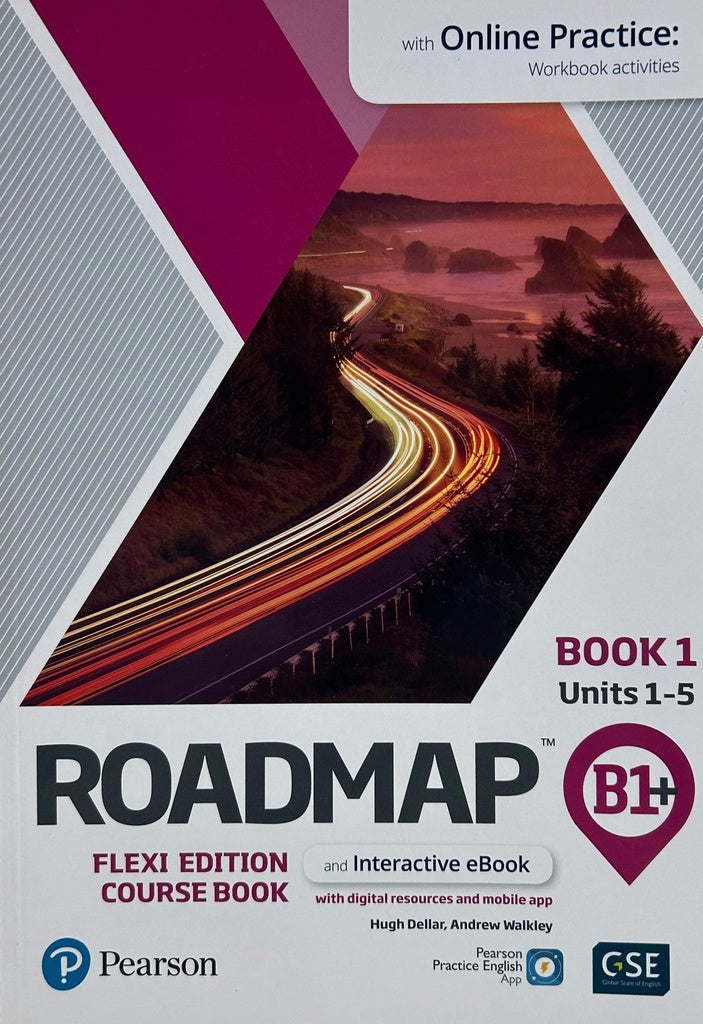 ROADMAP B1+ FLEXI EDITION COURSE BOOK 1 WITH EBOOK AND ONLINE PRACTICE ACCESS