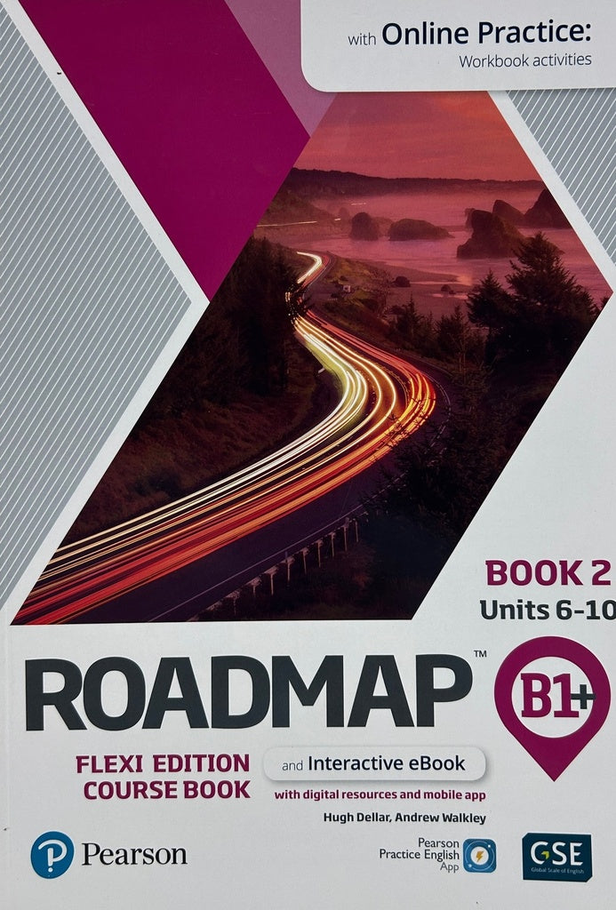 ROADMAP B1+ FLEXI EDITION COURSE BOOK 2 WITH EBOOK AND ONLINE PRACTICE ACCESS