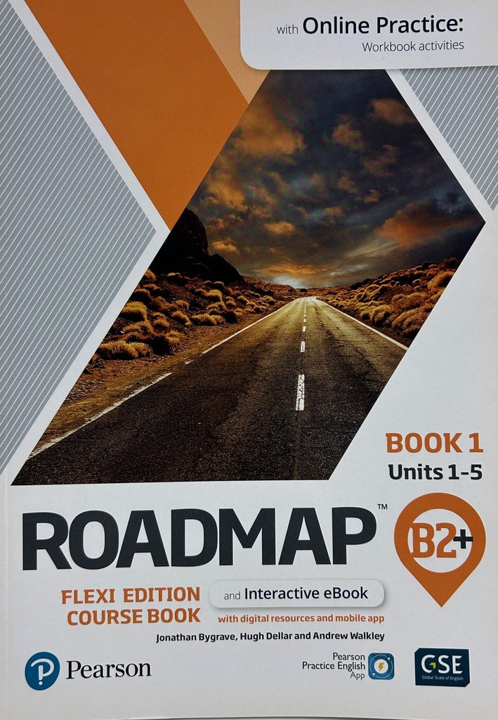 ROADMAP B2+ FLEXI EDITION COURSE BOOK 1 WITH EBOOK AND ONLINE PRACTICE ACCESS