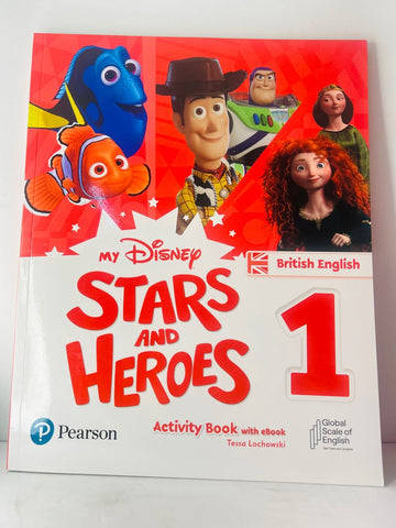 MY DISNEY STARS & HEROES 1 ACTIVITY BOOK (BRITISH)..