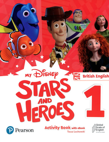 MY DISNEY STARS & HEROES 1 ACTIVITY BOOK (BRITISH)..