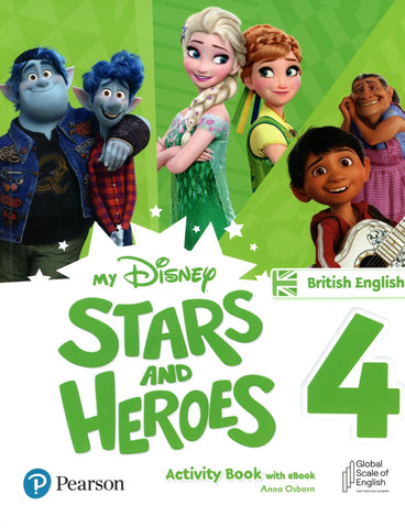 MY DISNEY STARS & HEROES 4 ACTIVITY BOOK (BRITISH)..