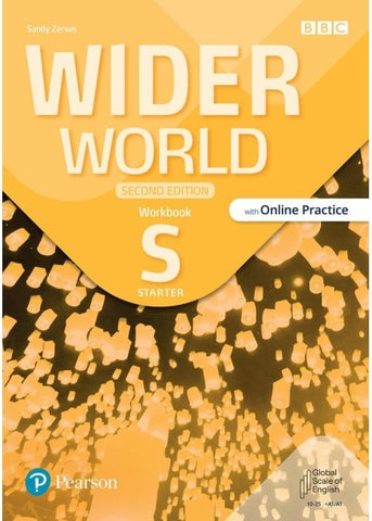 WIDER WORLD STARTER 2ND EDITION WORKBOOK WITH ONLINE PRACTICE..