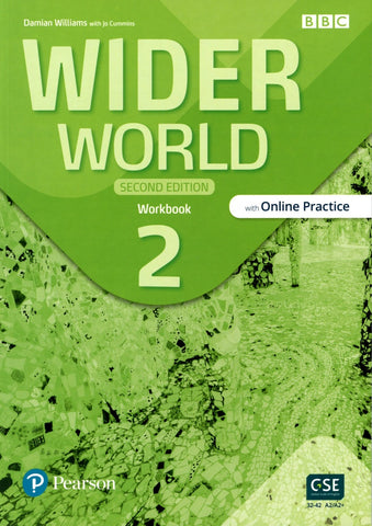 WIDER WORLD 2 SECOND ED WORKBOOK WITH ONINE PRACTICE..