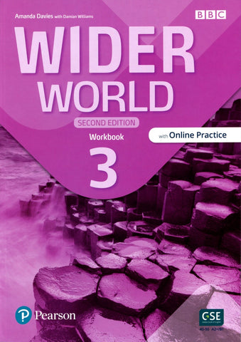 WIDER WORLD 3 WORKBOOK WITH ONLINE PRACTICE 2ND ED..