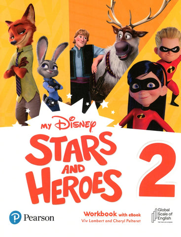 MY DISNEY STARS AND HEROES 2 AMERICAN WORKBOOK WITH EBOOK..