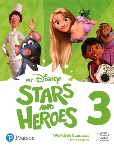MY DISNEY STARS AND HEROES AMERICAN LEVEL 3 WB WITH EBOOK..