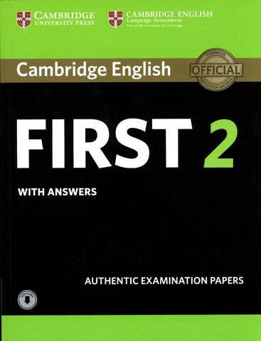 CAMBRIDGE ENGLISH FIRST 2 WITH ANSWERS
