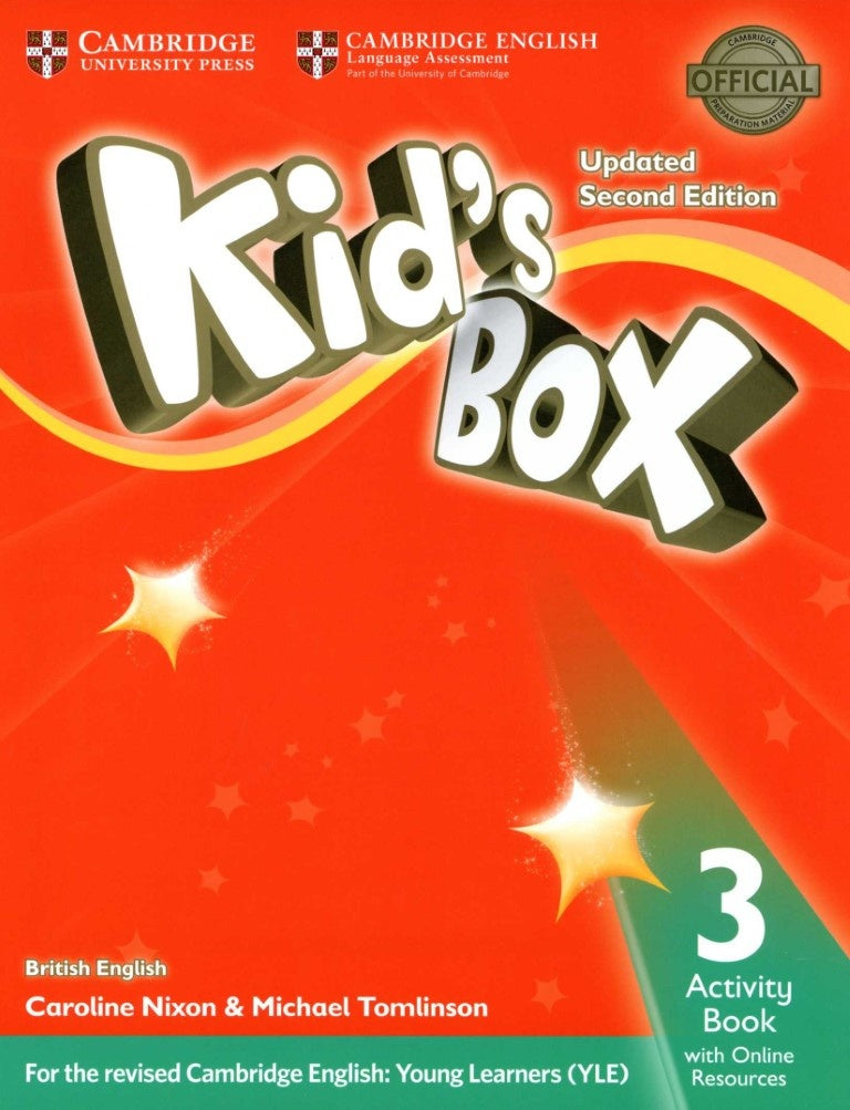 KID S BOX 3 WB SECOND ED UPDATED FOR 2018 YLE EXAMS..