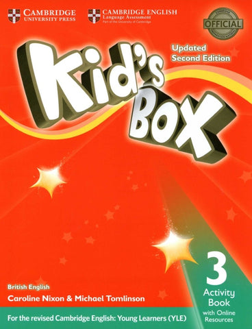 KID S BOX 3 WB SECOND ED UPDATED FOR 2018 YLE EXAMS..