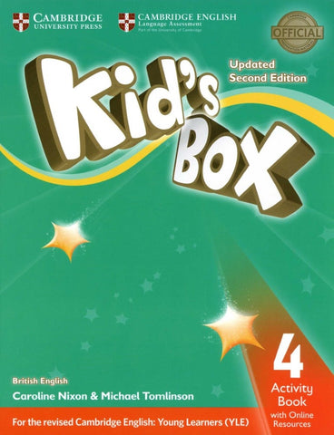 KID'S BOX 4 ACTIVITY BOOK..