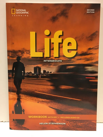 LIFE INTERMEDIATE WORKBOOK AND KEY AND AUDIO CD..