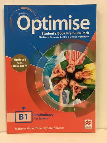 OPTIMISE B1 STUDENT'S BOOK PREMIUM PACK..
