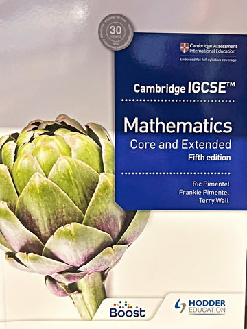 CAMBRIDGE IGCSE CORE AND EXTENDED MATHEMATICS..