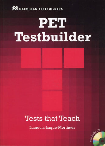 PET TESTBUILDER WITH AUDIO CD