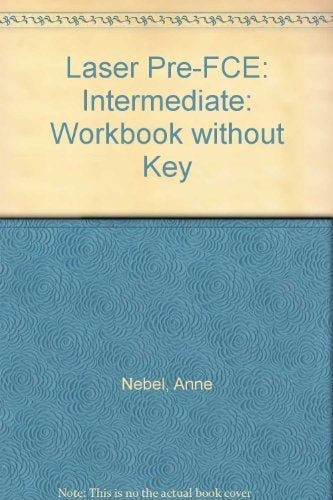 laser pre fce workbook
