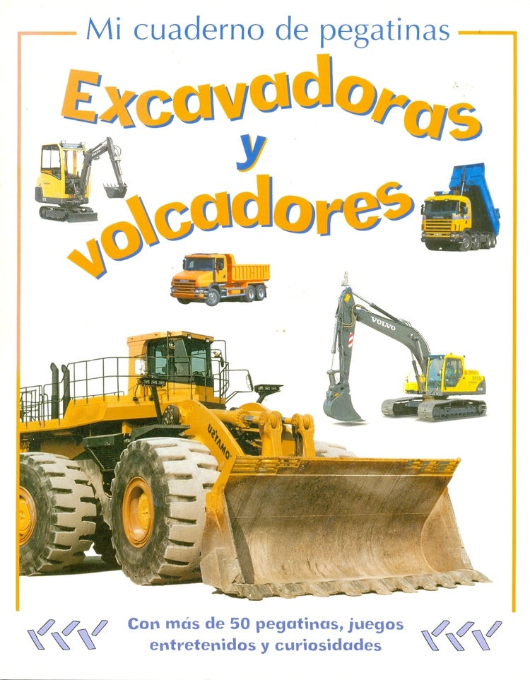 Excavadoras y volcadores (pegatinas) | Patricia Moss