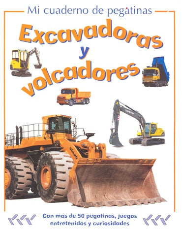 Excavadoras y volcadores (pegatinas) | Patricia Moss