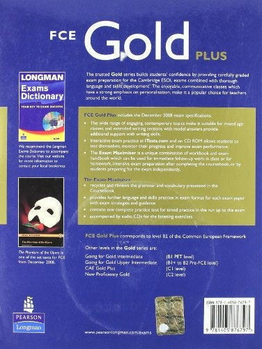 FCE gold plus maximiser w/key