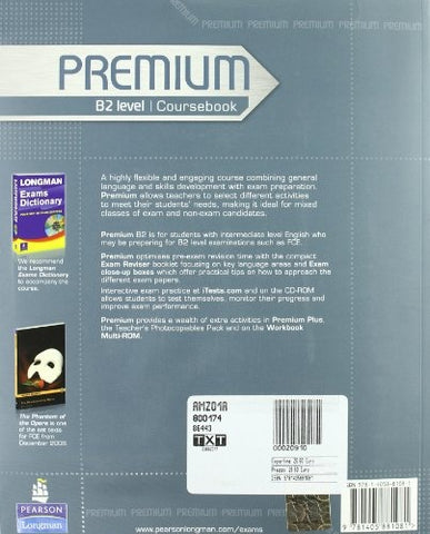 Premium Coursebook with Exam Reviser adn iTest CD-Rom B2