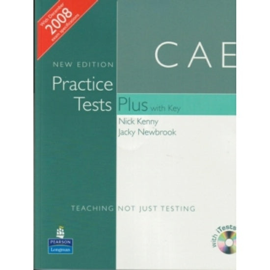 CAE Practice Tests Plus with key with iTest CD-Rom and Audio CDs NE