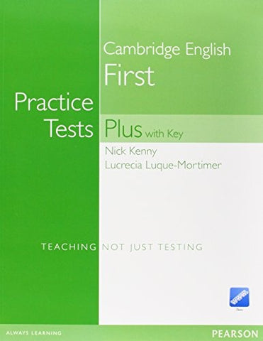 First certificate practice test plus with key