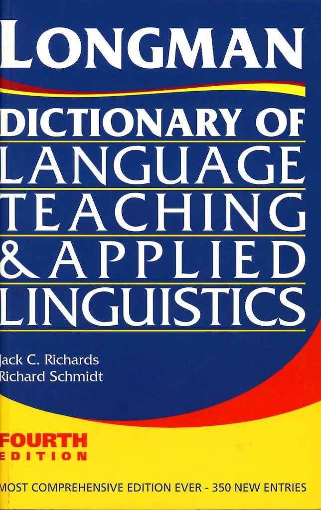 Longman Dictionary of Lang Teaching & Applied Linguistics 4/E