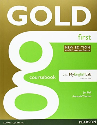 GOLD FIRST COURSEBOOK NEW EDITION 2015