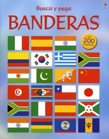 BUSCA Y PEGA - BANDERAS