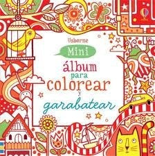 mini album para colorear (rojo) | VACIO