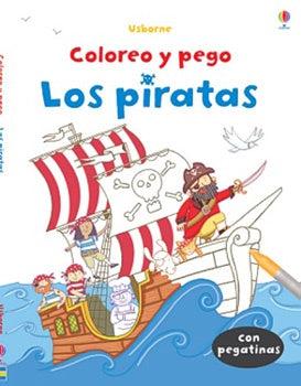 coloreo y pego los piratas
