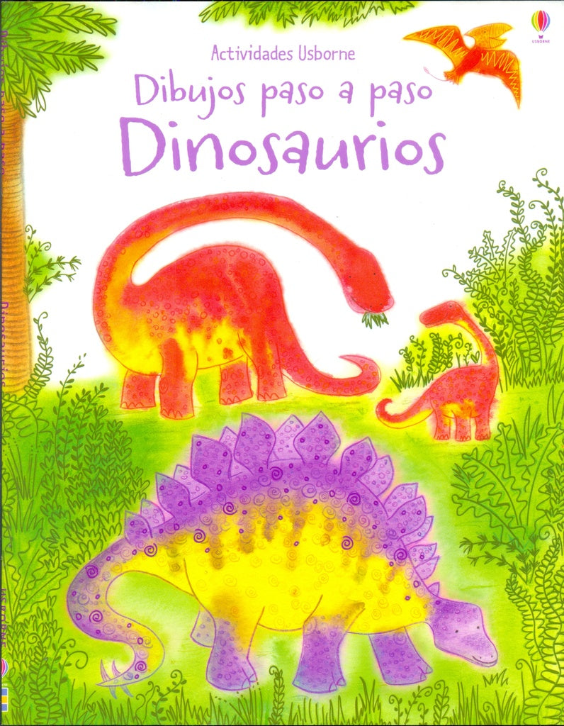 dibujos paso a paso dinosaurios | Fiona Watt