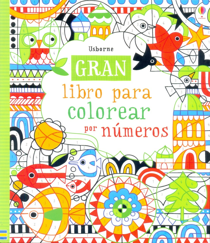 Gran libro para colorear por números | VACIO