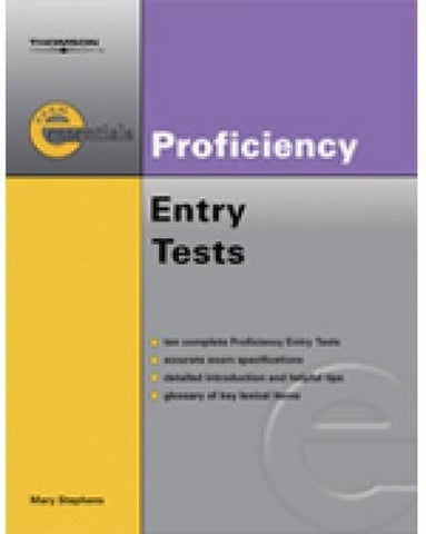 ESSENTIAL PRACTICE TESTS: CPE ENTRY TESTS