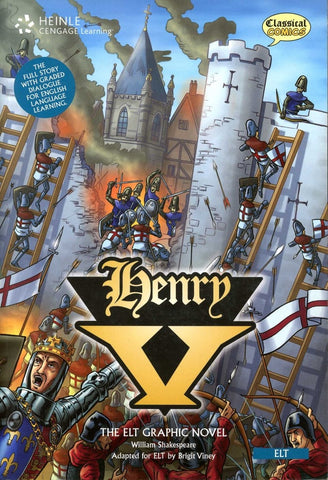 CLASSICAL COMICS: HENRY V BRITISH ENGLISH W/CD (BRE)
