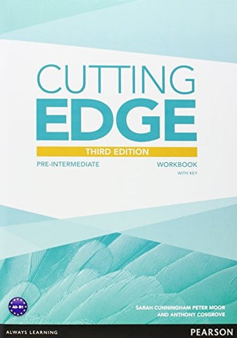 CUTTING EDGE PRE INTERMEDIATE WORKBOOK W/ KEY THIRD EDITION