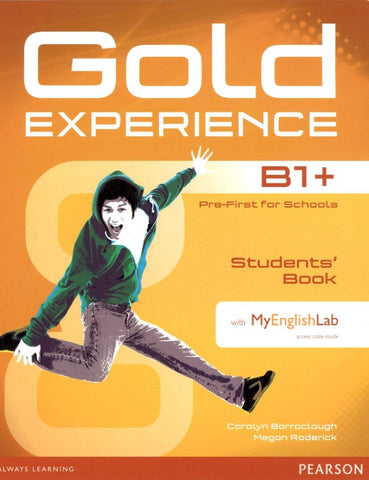 Gold experience B1+ S.B