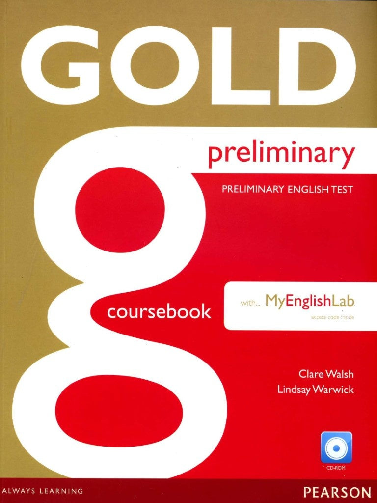 GOLD PRELIMINARY COURSEBOOK WITH MY LAB PACK