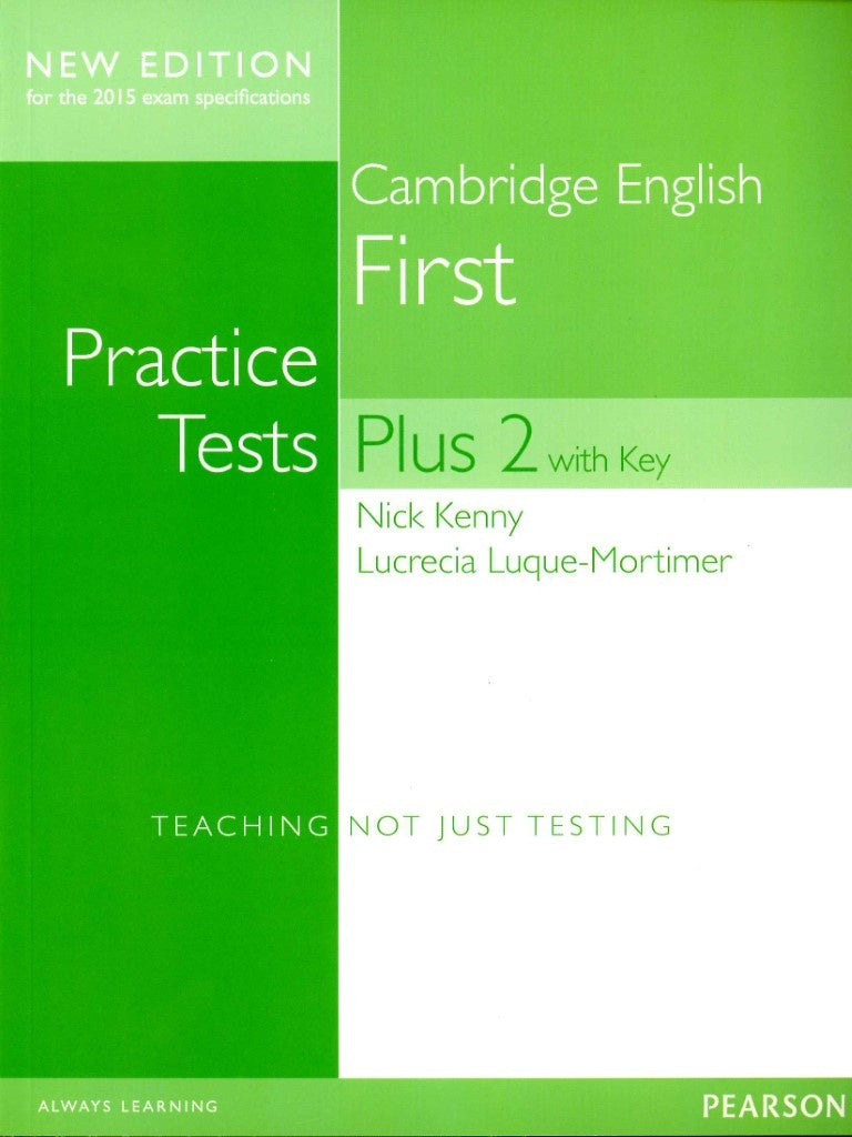 PRACTICE TEST PLUS FIRST SB WITH KEY 2015
