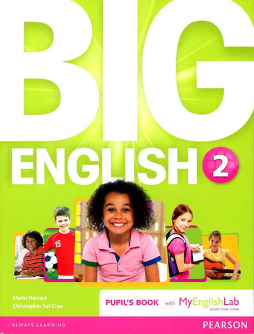 BIG ENGLISH 2 PUPIL'S BOOK  (WITH MY ENGLISH LAB)*