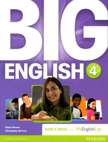 BIG ENGLISH 4 PUPILS BOOK WITH MY ENGLISH LAB..