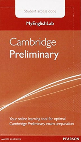 MyEnglishLab: Cambridge Preliminary