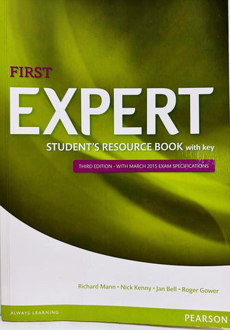 EXPERT FIRST 3RD EDITION STUDENT S RESOURCE BOOK WITH KEY