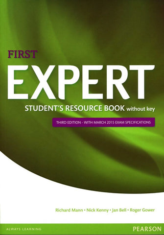 EXPERT FIRST 3RD EDITION STUDENT S RESOURCE BOOK WITHOUT KEY