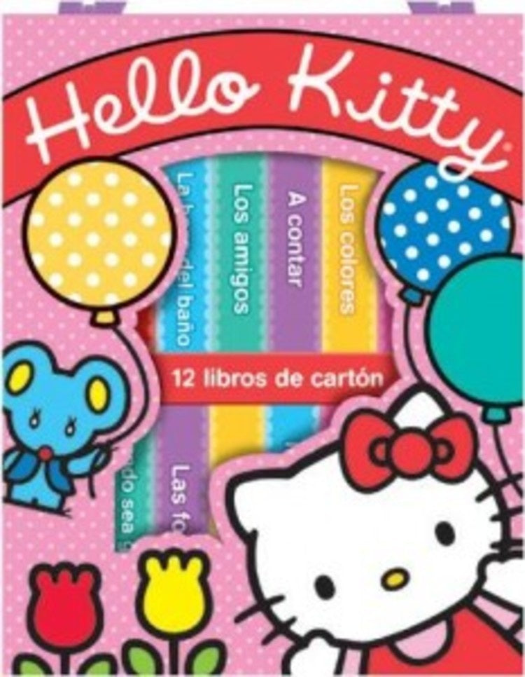 Hello kitty 12 libros de carton | sin autor
