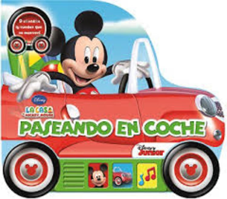 Paseando en coche Mickey mouse | sin autor