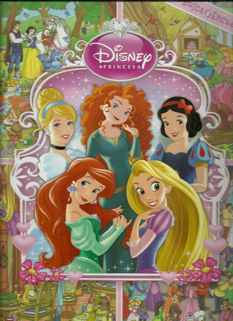 Disney princesa busca y encuentra | sin autor